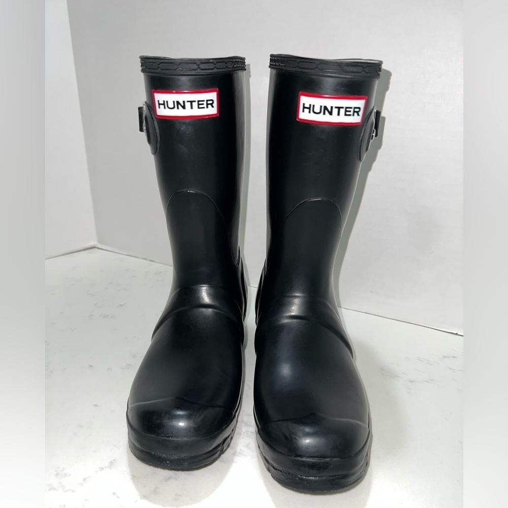 ‼️🚨SOLD ‼️🚨Hunter Black Rain Boots - Picture 7 of 15